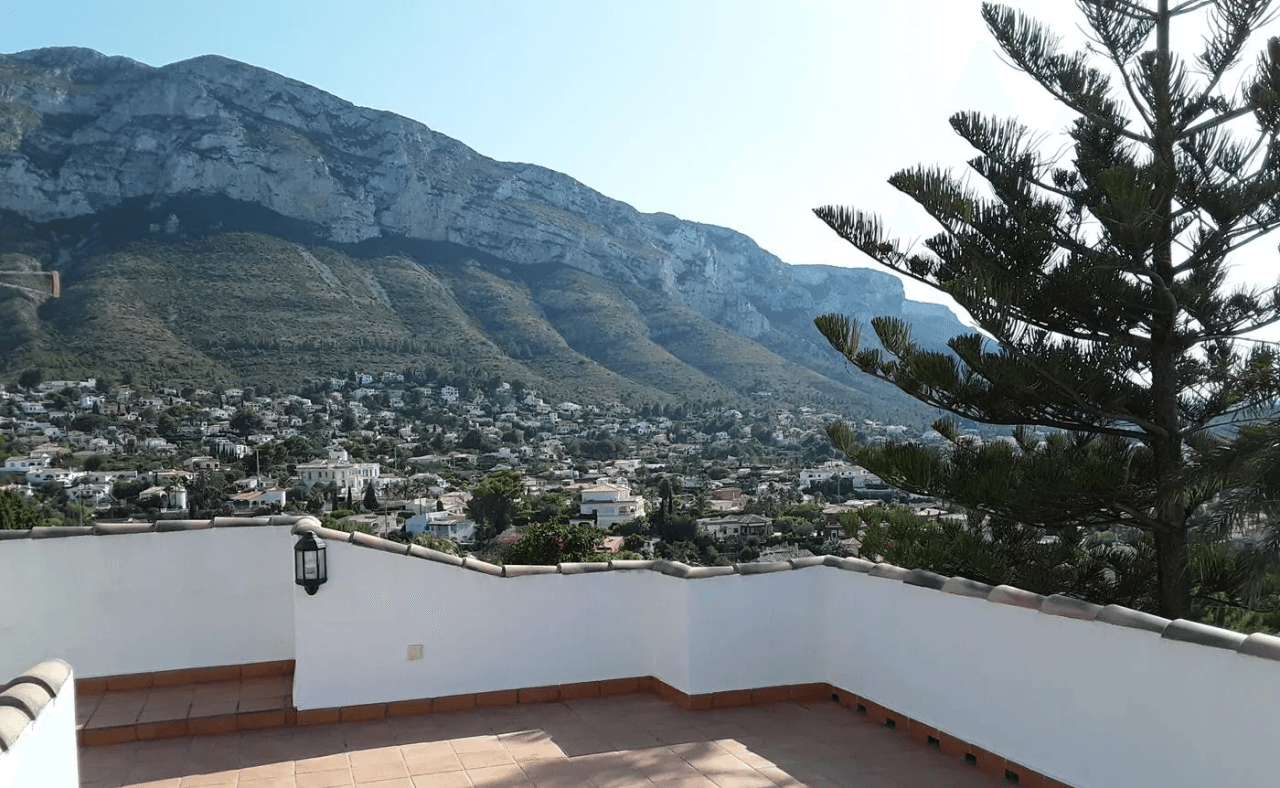 Villa con vistas al mar, en Santa Lucia a Denia