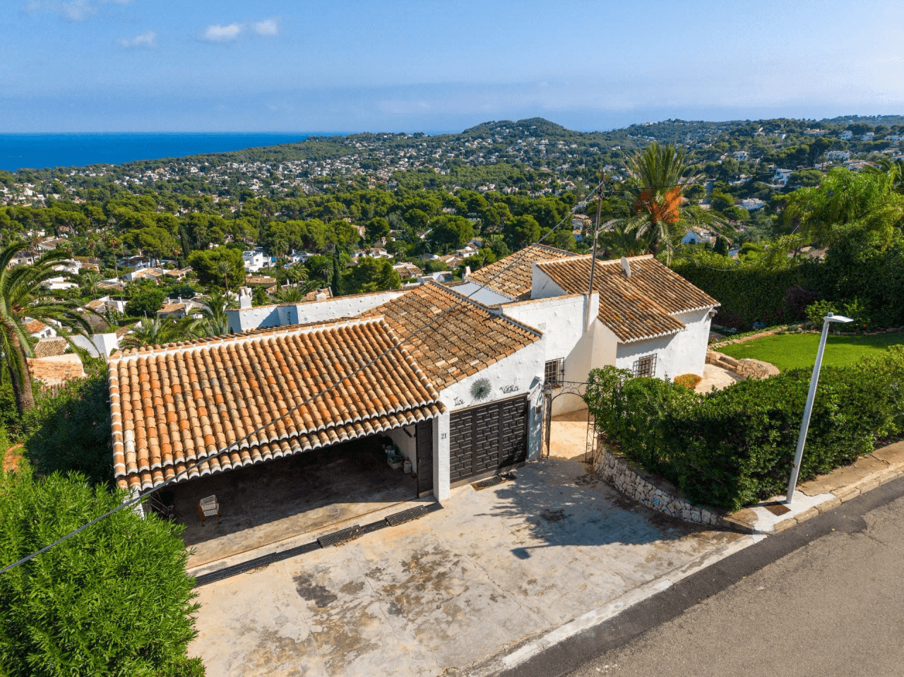 C4XY4625JAV Traditional villa with panoramic sea views for sale in Tosalet, Jávea