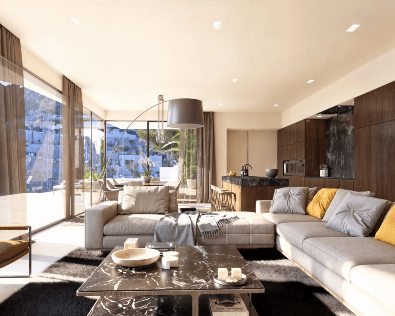 Villa de nueva construcción con licencia de obra y vistas al mar en Racó del Galeno, Benissa
