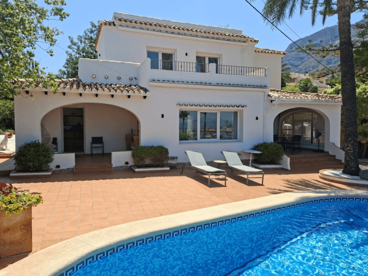 Villa con vistas al mar, en Santa Lucia a Denia