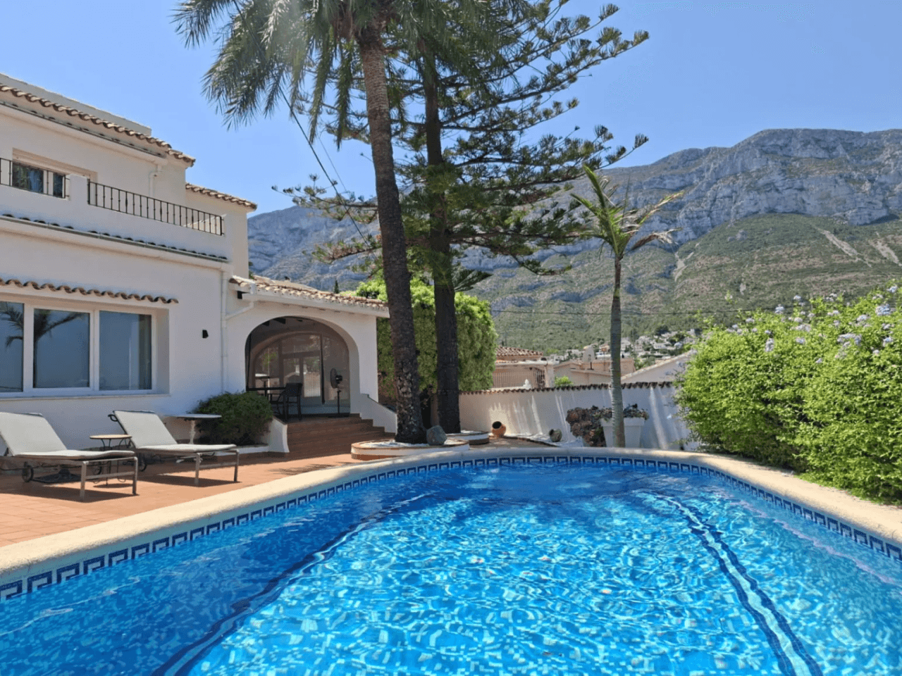 Villa con vistas al mar, en Santa Lucia a Denia