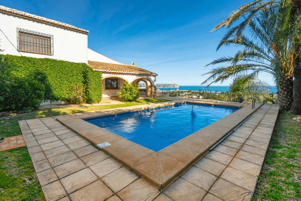 C4XY4625JAV Traditional villa with panoramic sea views for sale in Tosalet, Jávea