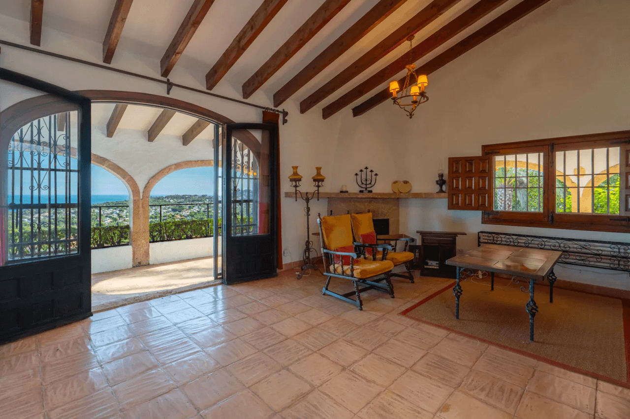 C4XY4625JAV Traditional villa with panoramic sea views for sale in Tosalet, Jávea