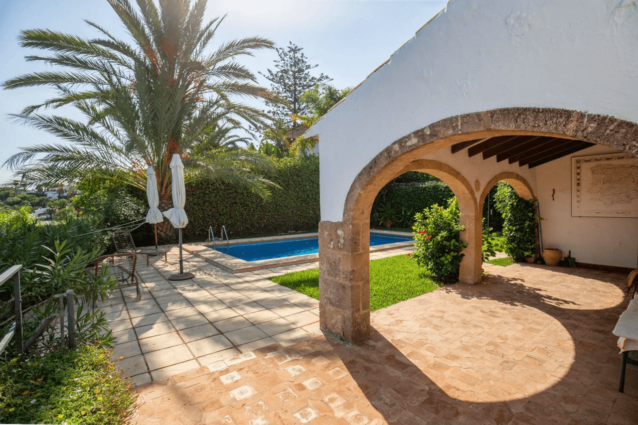 C4XY4625JAV Traditional villa with panoramic sea views for sale in Tosalet, Jávea