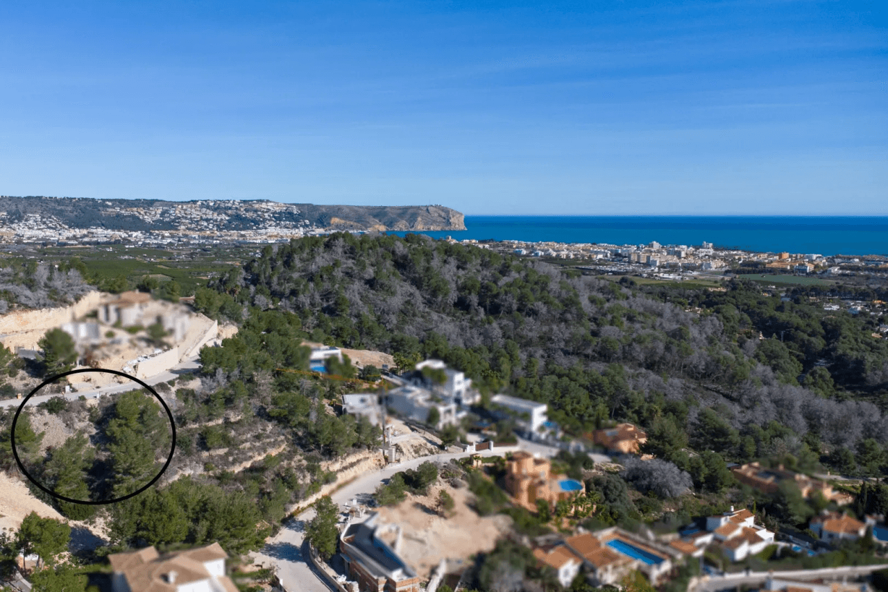 4623JAV Parcela edificable con vistas al mar en venta en Tosalet 5