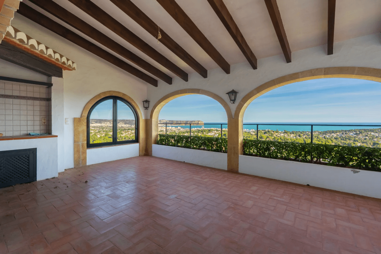 C4XY4625JAV Traditional villa with panoramic sea views for sale in Tosalet, Jávea