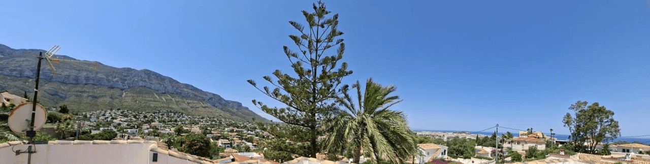 Villa con vistas al mar, en Santa Lucia a Denia