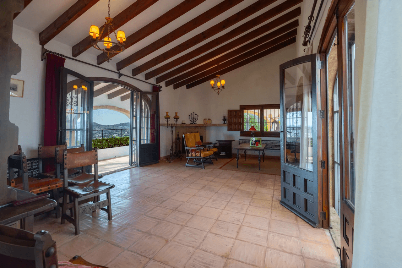 C4XY4625JAV Traditional villa with panoramic sea views for sale in Tosalet, Jávea