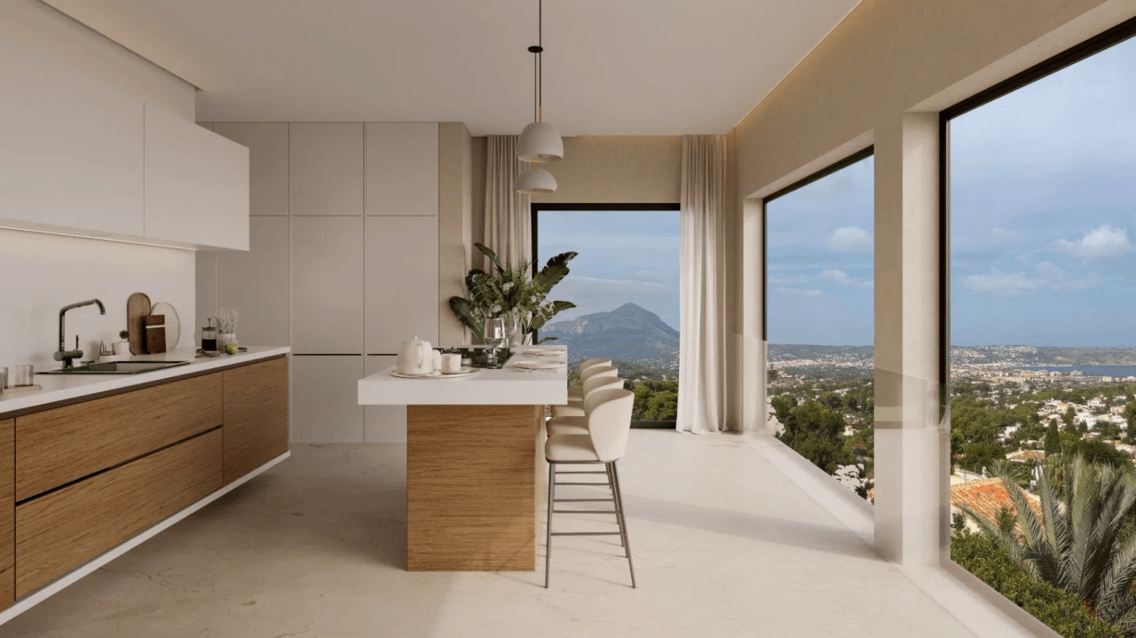 Exclusive villa with sea views in the sought-after Tosalet urbanization in Jávea.