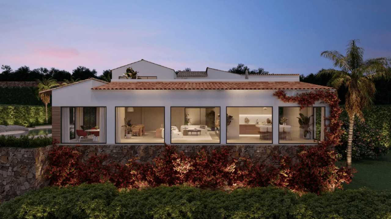 Exclusive villa with sea views in the sought-after Tosalet urbanization in Jávea.