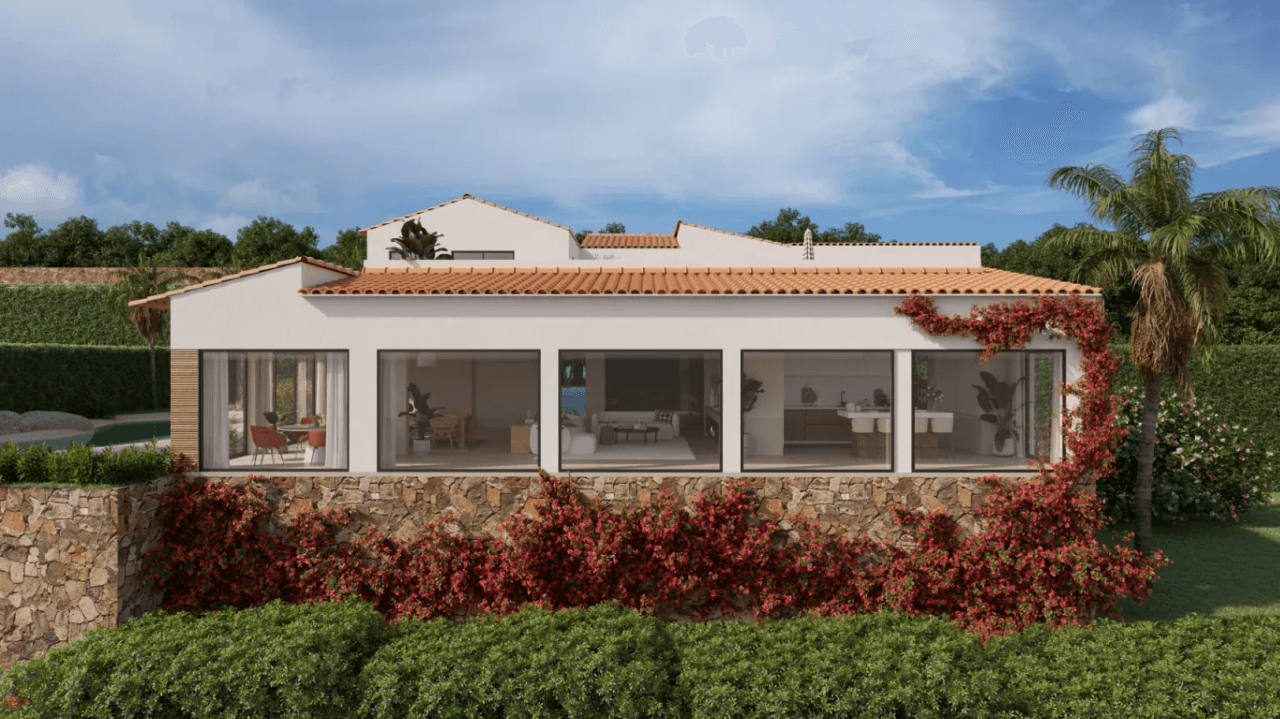 Exclusive villa with sea views in the sought-after Tosalet urbanization in Jávea.
