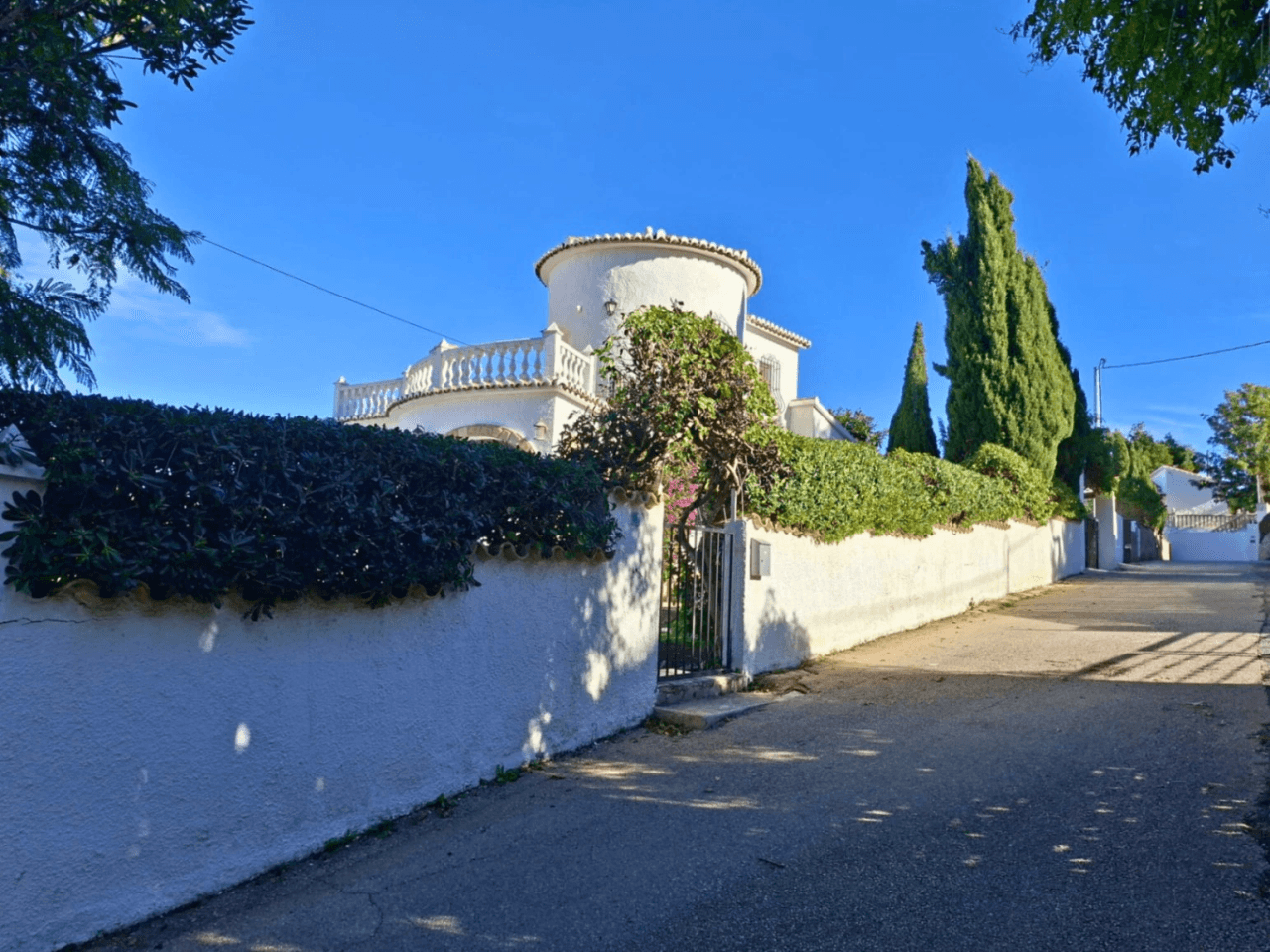 Chalet con vistas al mar y Montgó, Denia