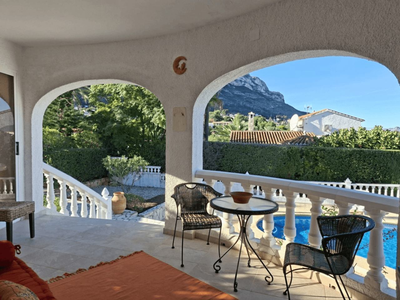Chalet con vistas al mar y Montgó, Denia