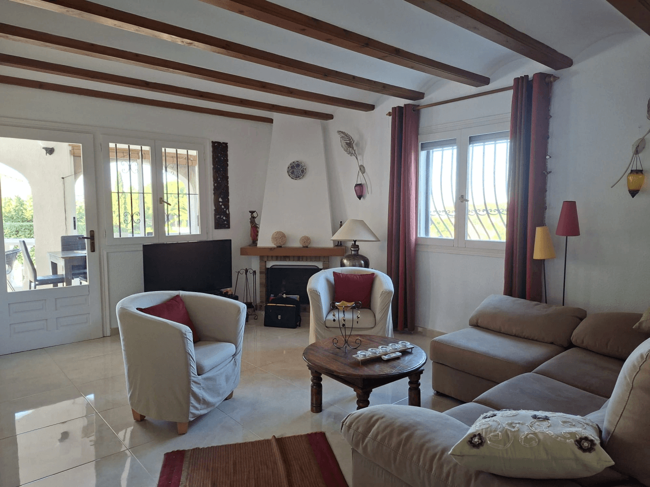 Chalet con vistas al mar y Montgó, Denia