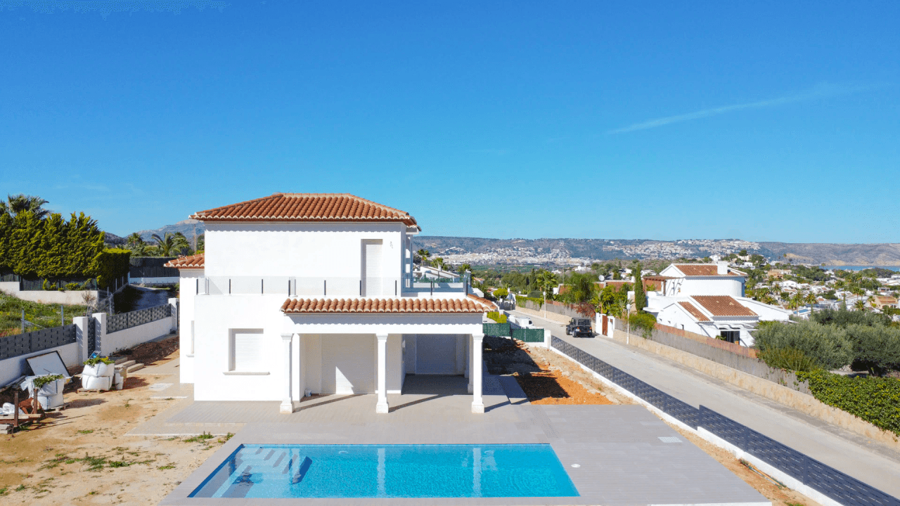 C3XY4387JAV New built villa with sea views for sale in Jávea