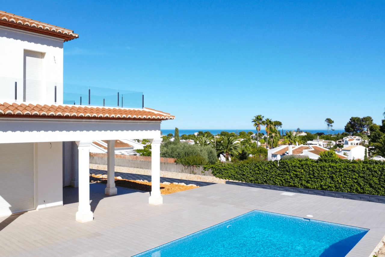 C3XY4387JAV New built villa with sea views for sale in Jávea