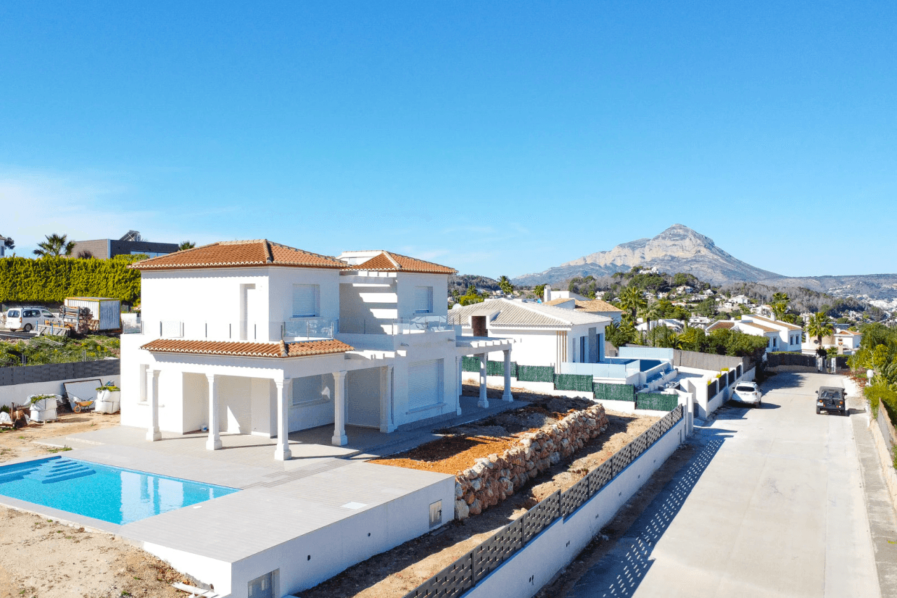 C3XY4387JAV New built villa with sea views for sale in Jávea