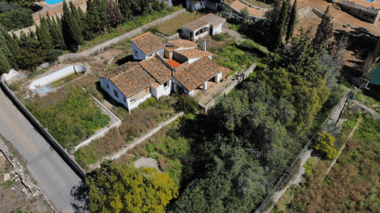 Villa para reforma integral en Montgo-Carrasquetes Jávea
