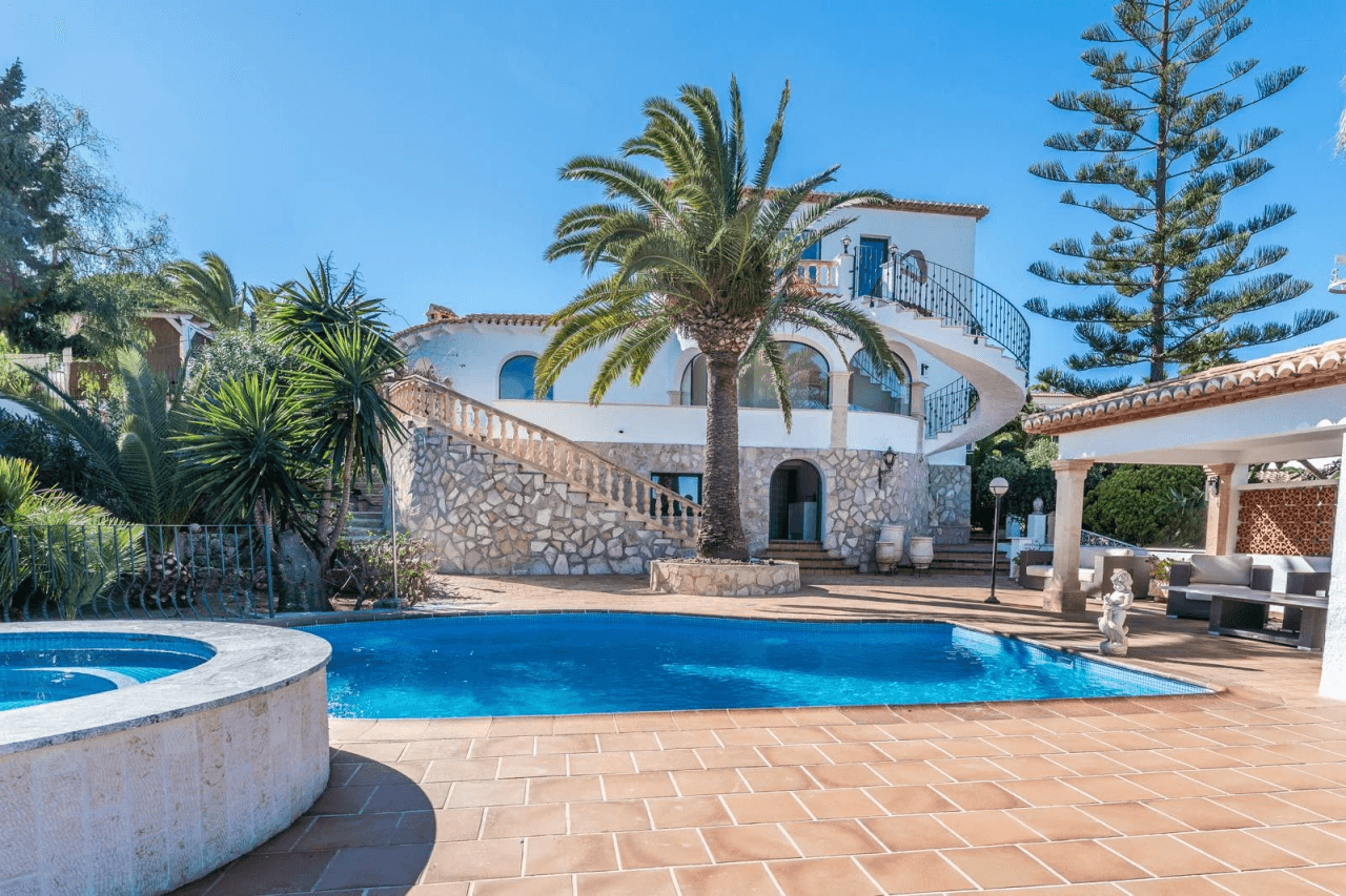 Villa de lujo en venta en Jávea con piscina, vistas al mar y apartamento independiente – Balcón al Mar, Costa Blanca