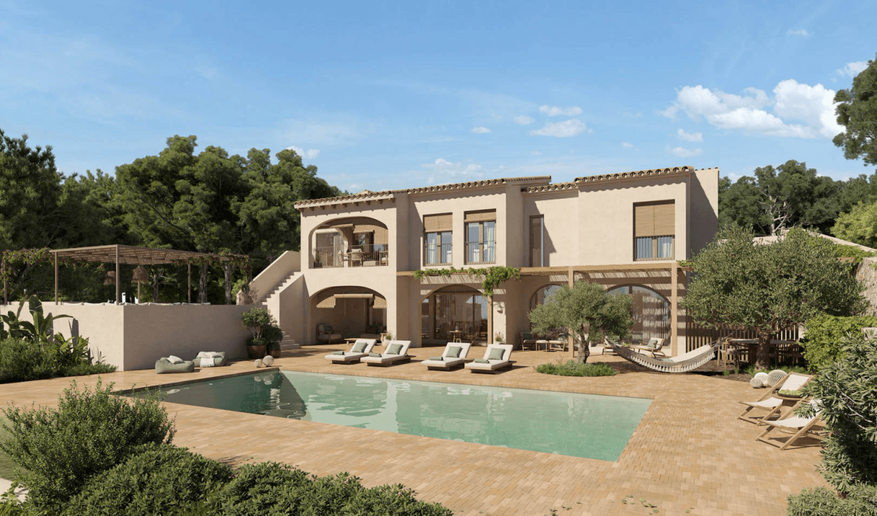 7114BEN Proyecto de renovación de estilo mediterráneo contemporáneo en La Fustera, Benissa Costa