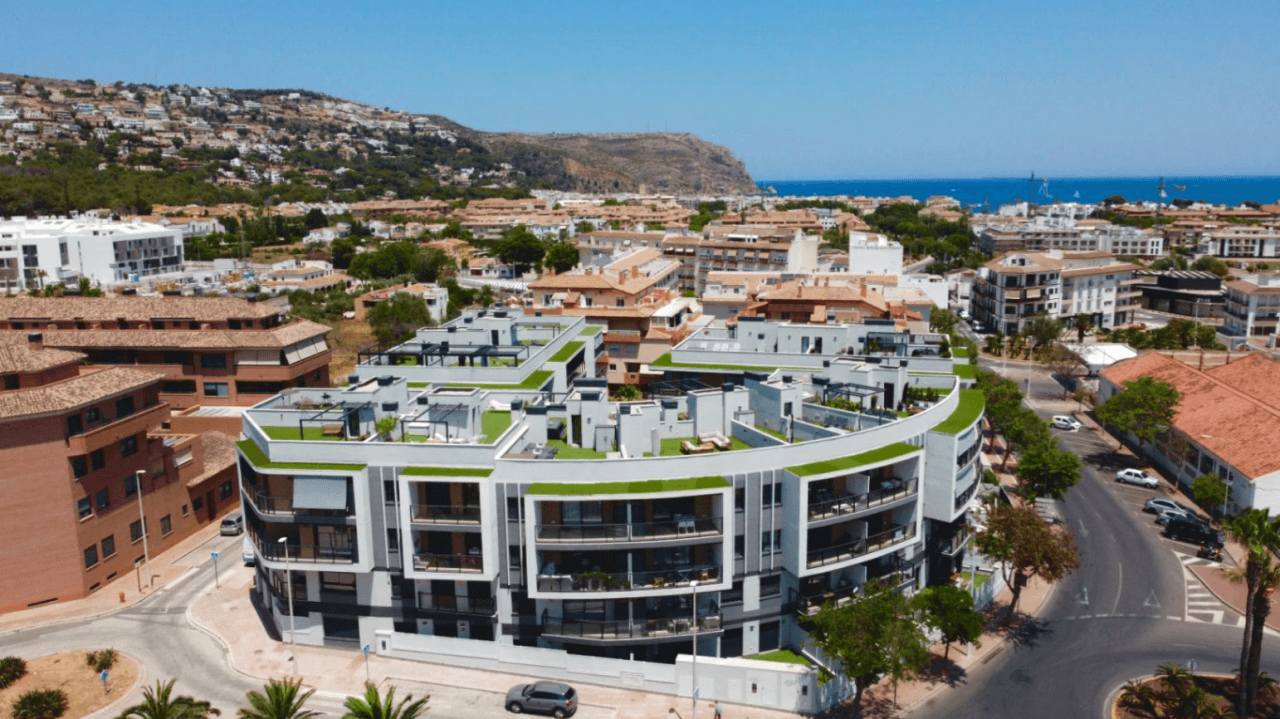 Appartement moderne et élégant orienté au sud avec piscine, à Jávea