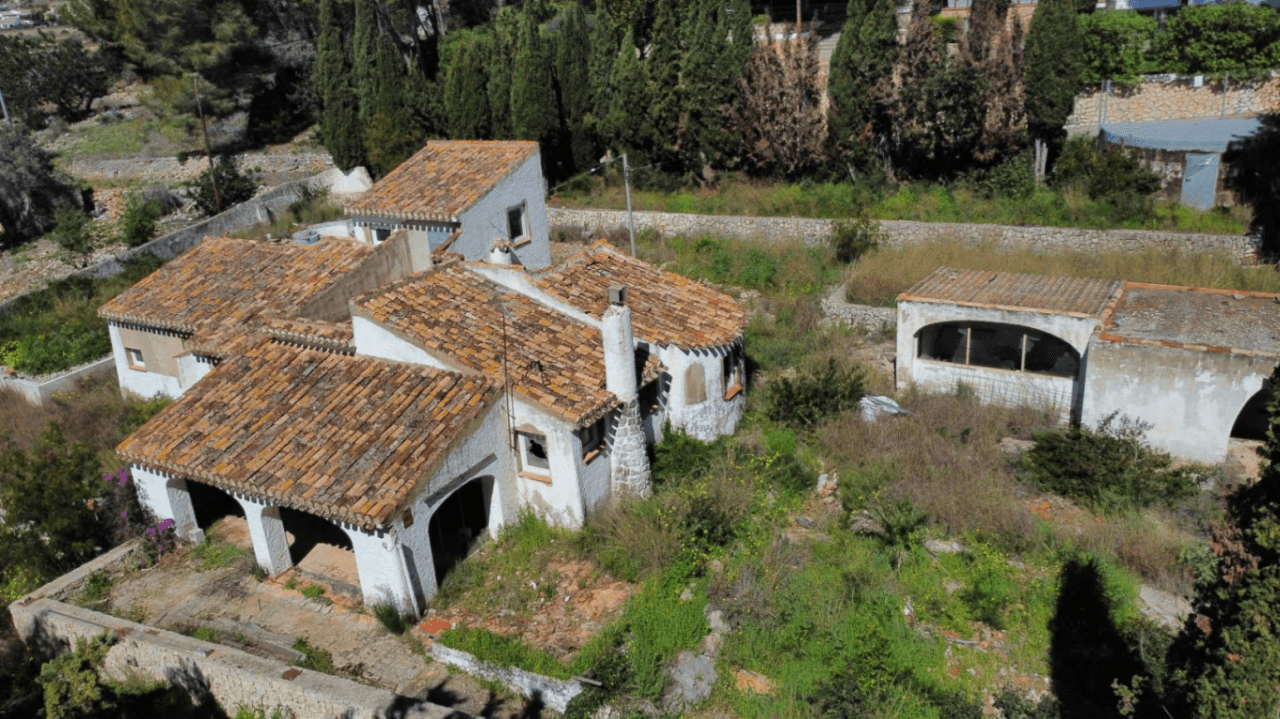 Villa para reforma integral en Montgo-Carrasquetes Jávea