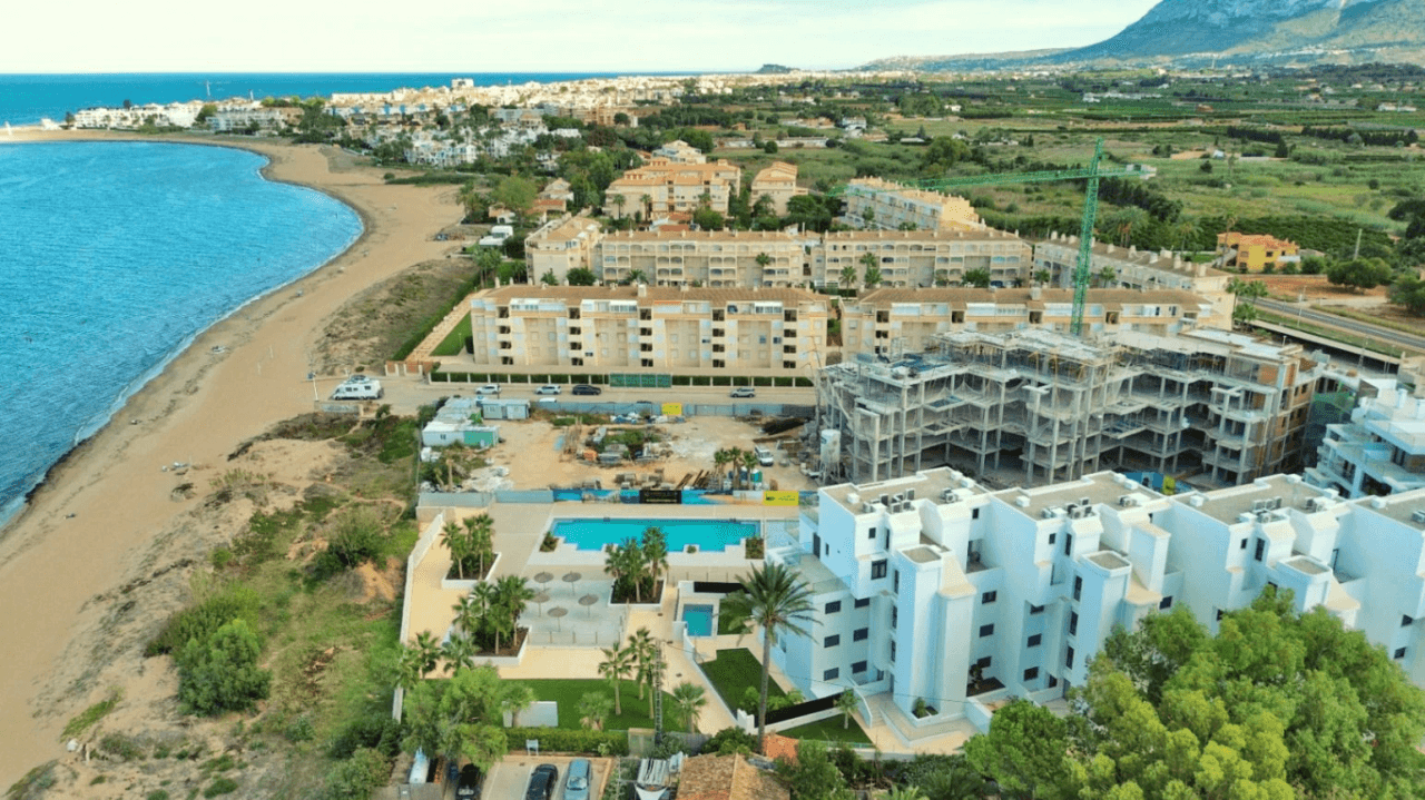 Appartement neuf en bord de mer à Dénia