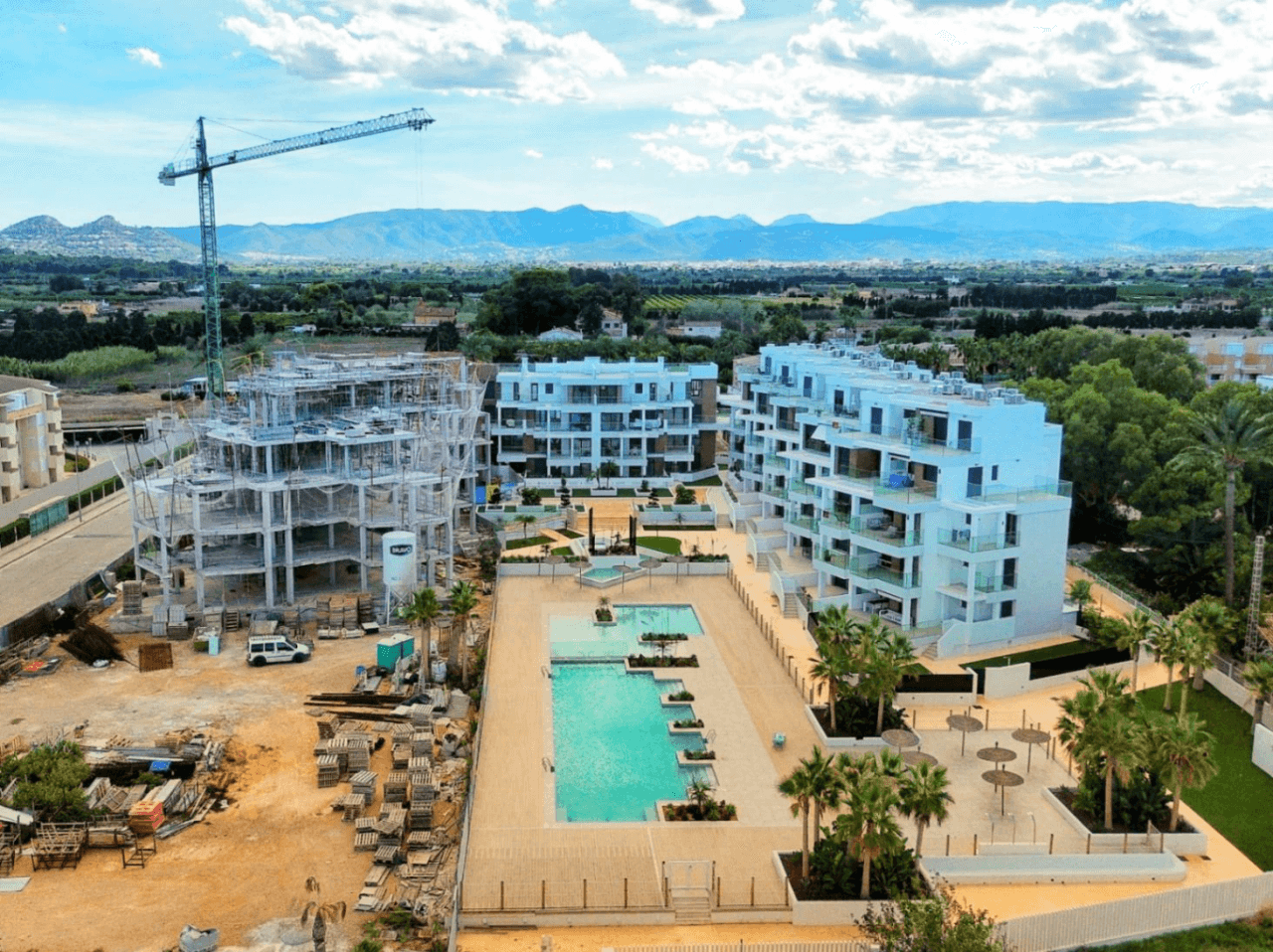 Appartement neuf en bord de mer à Dénia