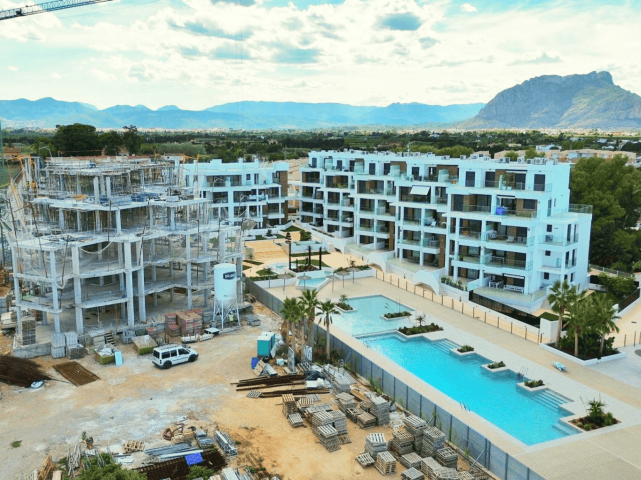 Appartement neuf en bord de mer à Dénia