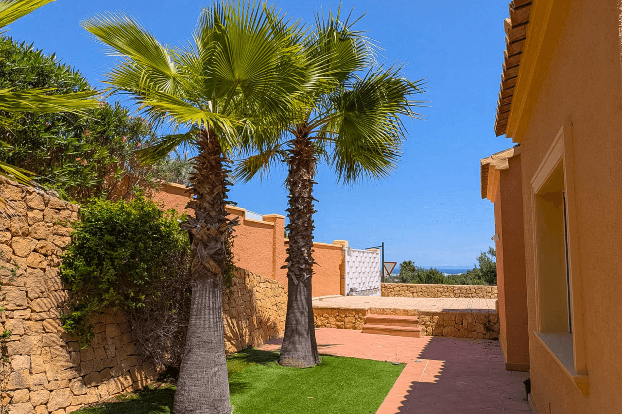 4650JAV Villa tradicional con vistas al mar en venta en Tosalet 5, Jávea.