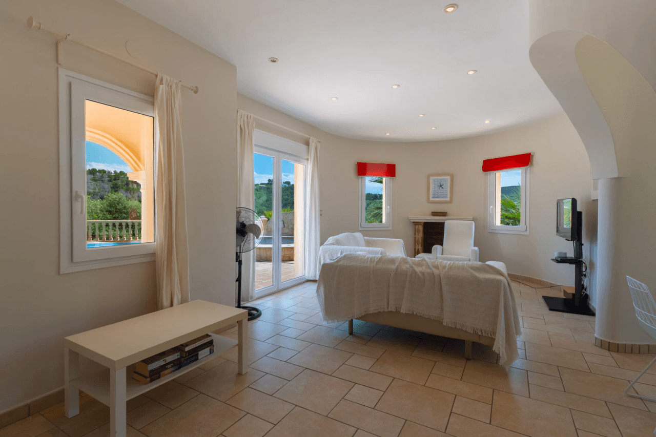 4650JAV Villa tradicional con vistas al mar en venta en Tosalet 5, Jávea.