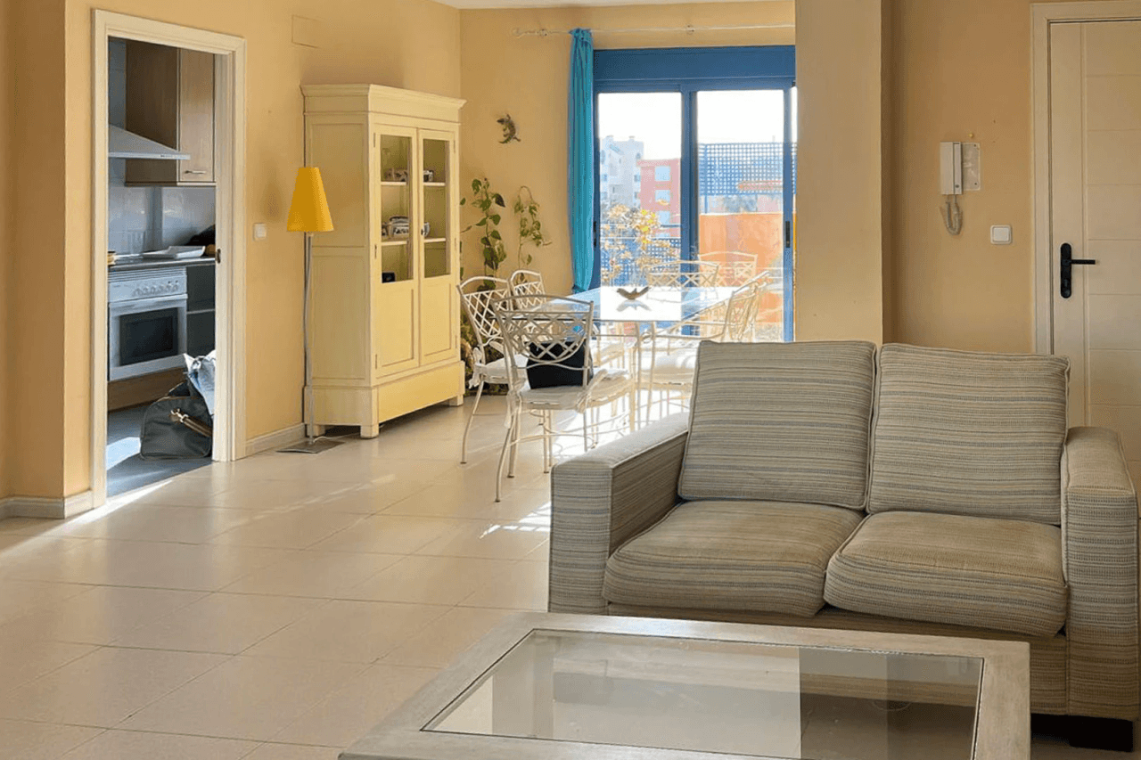 8269DEN Duplex penthouse avec terrasse et vue partielle sur la mer à vendre à Las Marina, Denia.
