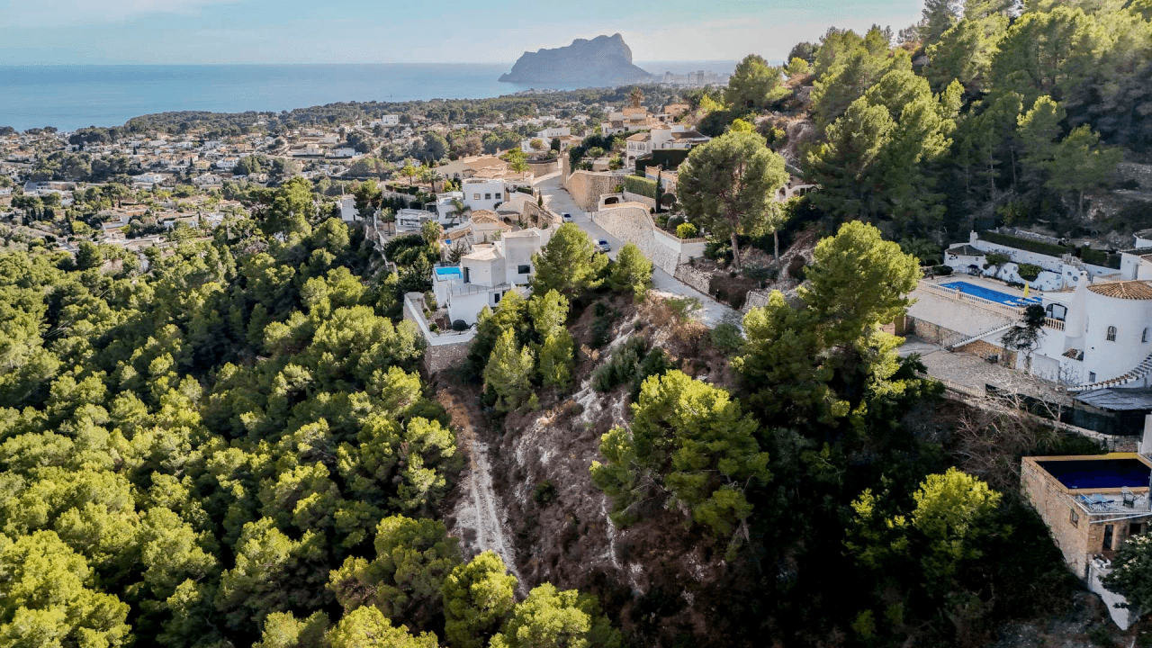 C4XY4388BEN Parcela con vistas al mar en venta en Benissa