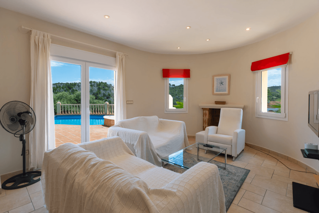 4650JAV Villa tradicional con vistas al mar en venta en Tosalet 5, Jávea.