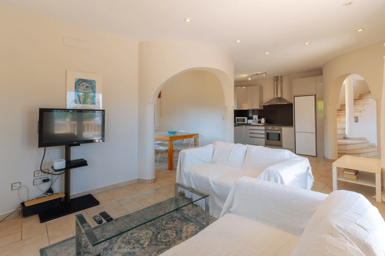 4650JAV Villa tradicional con vistas al mar en venta en Tosalet 5, Jávea.
