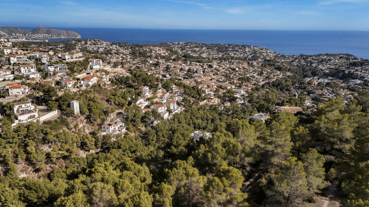 C4XY4388BEN Parcela con vistas al mar en venta en Benissa