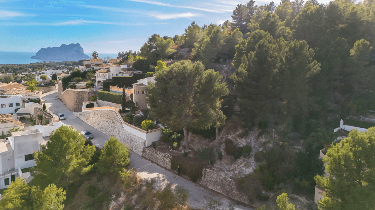 C4XY4388BEN Parcela con vistas al mar en venta en Benissa