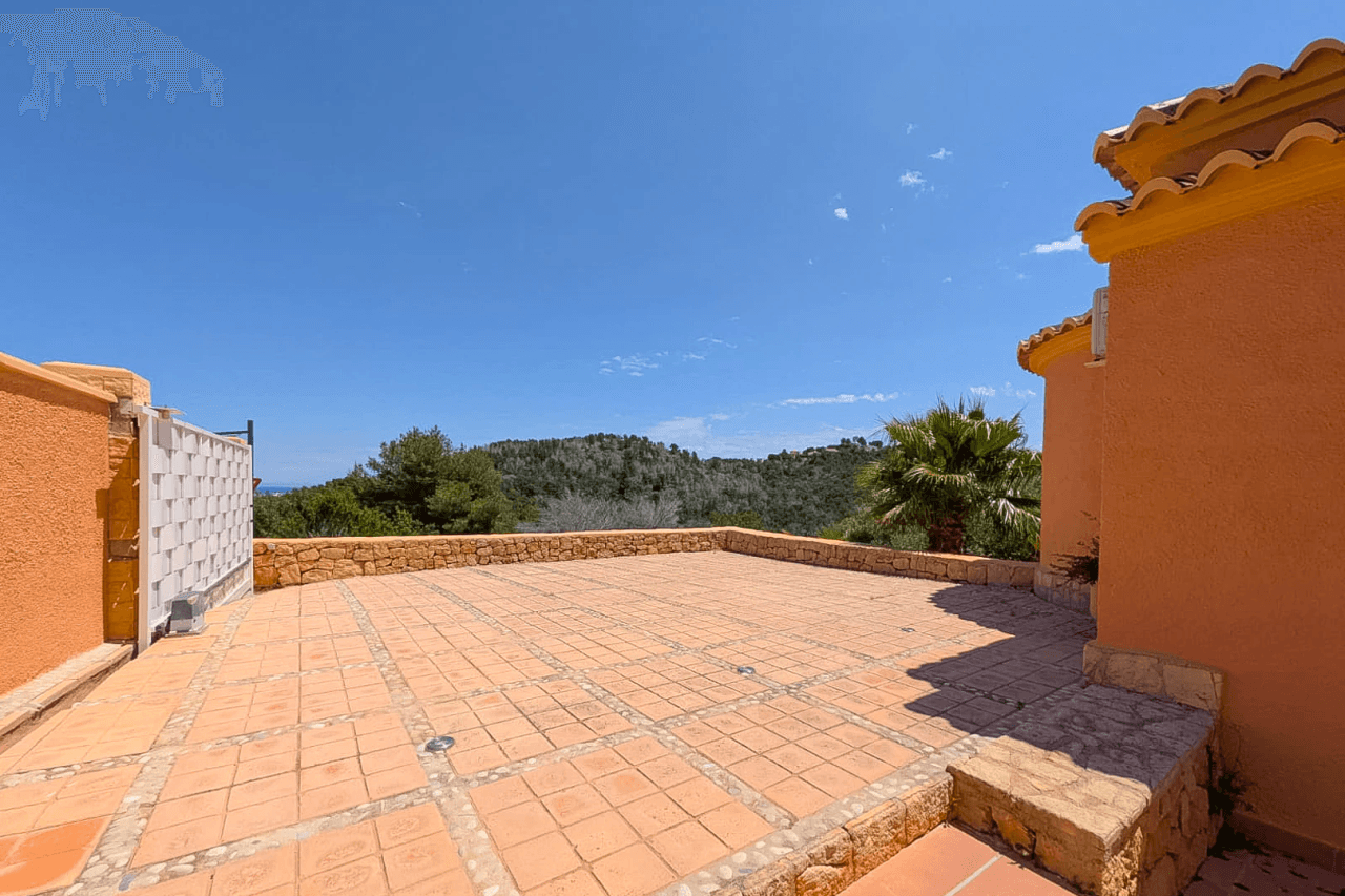 4650JAV Villa tradicional con vistas al mar en venta en Tosalet 5, Jávea.