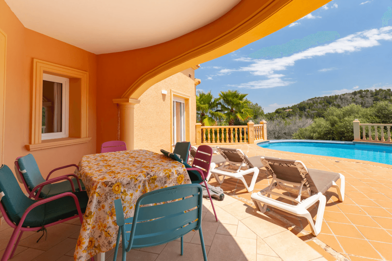4650JAV Villa tradicional con vistas al mar en venta en Tosalet 5, Jávea.