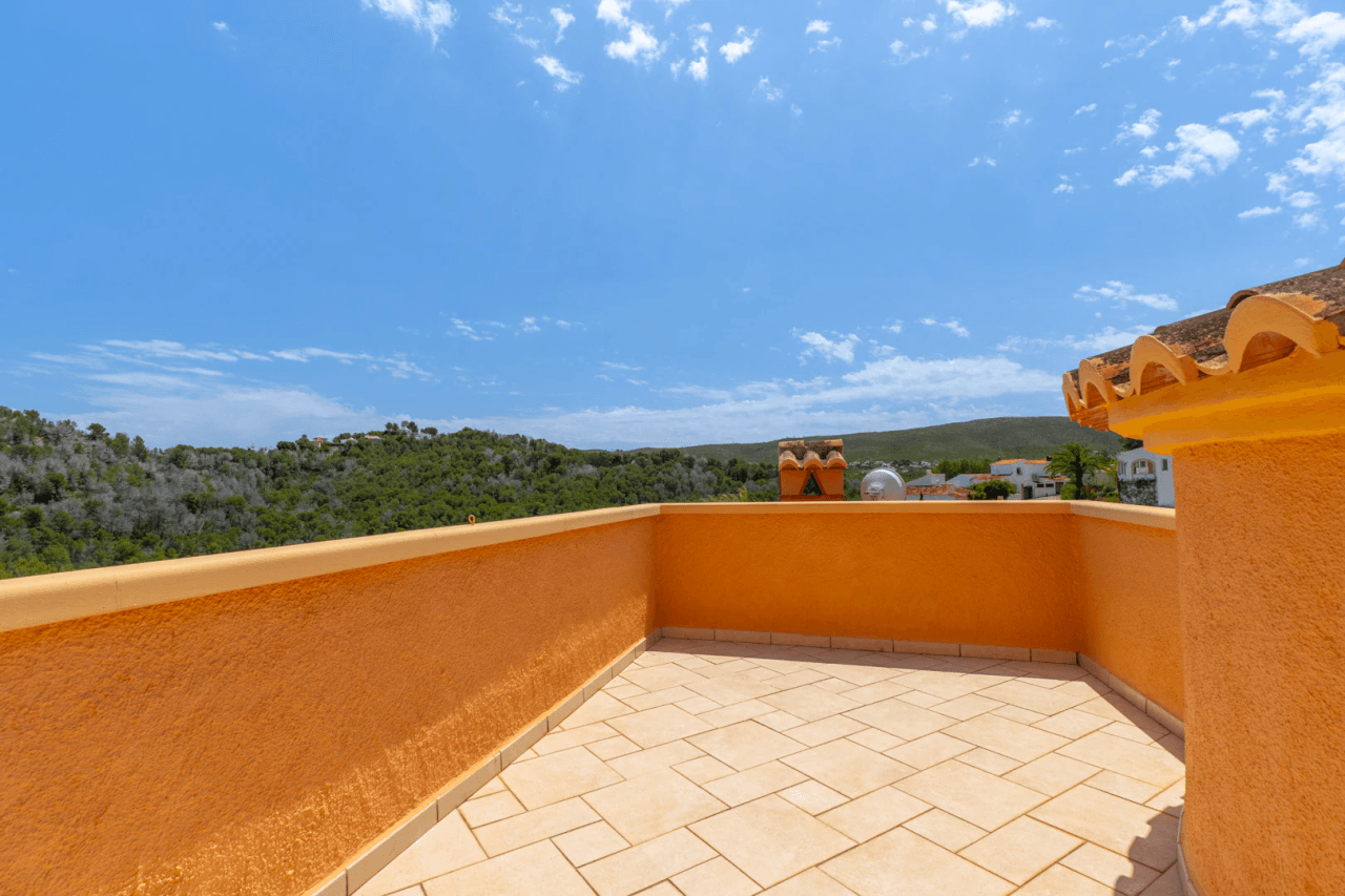 4650JAV Villa tradicional con vistas al mar en venta en Tosalet 5, Jávea.