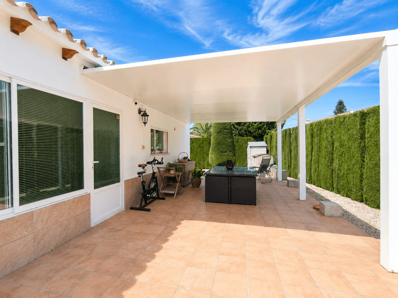 Villa de 4 dormitorios en una sola planta en el Montgó, Dénia
