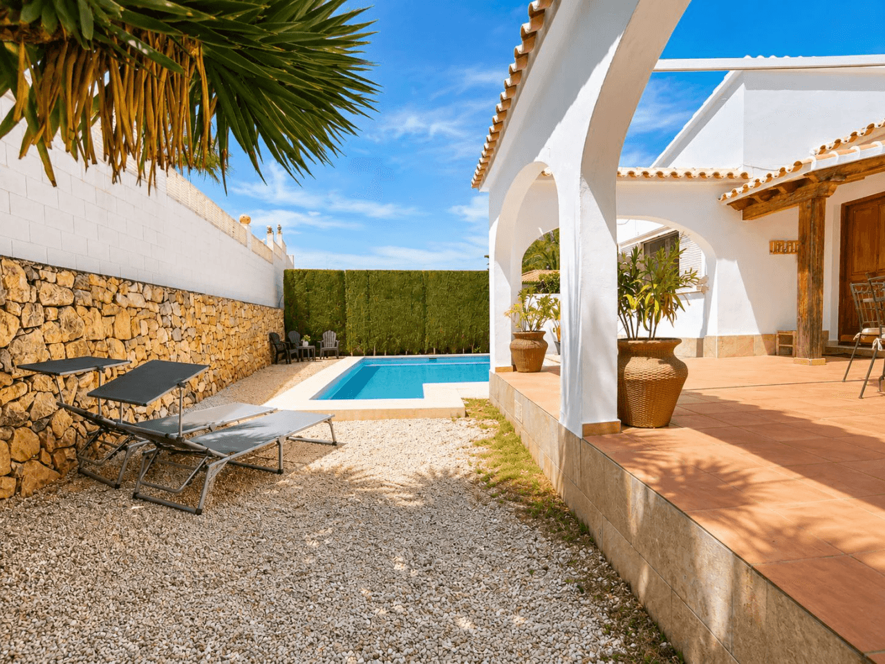 Villa de 4 dormitorios en una sola planta en el Montgó, Dénia