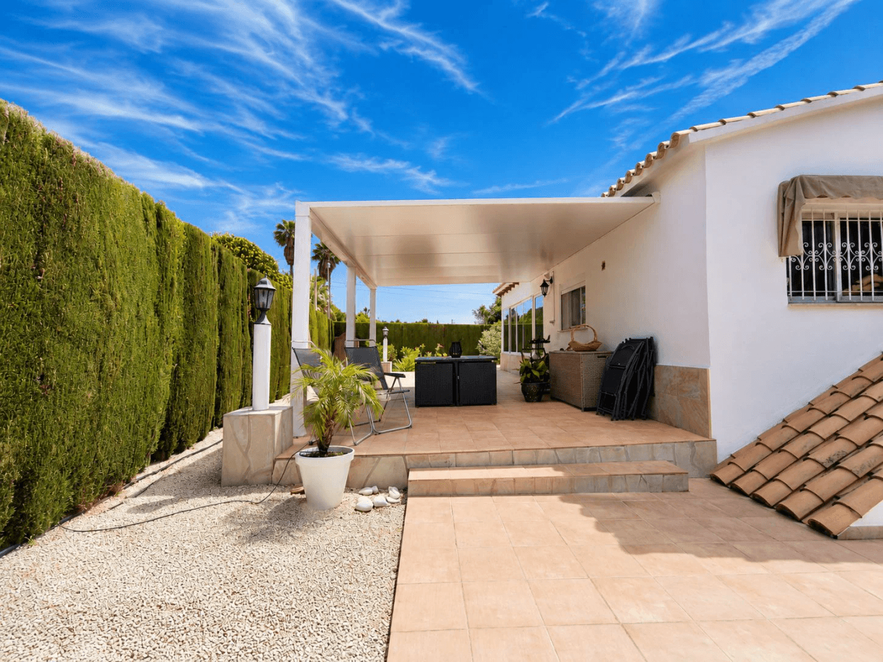 Villa de 4 dormitorios en una sola planta en el Montgó, Dénia