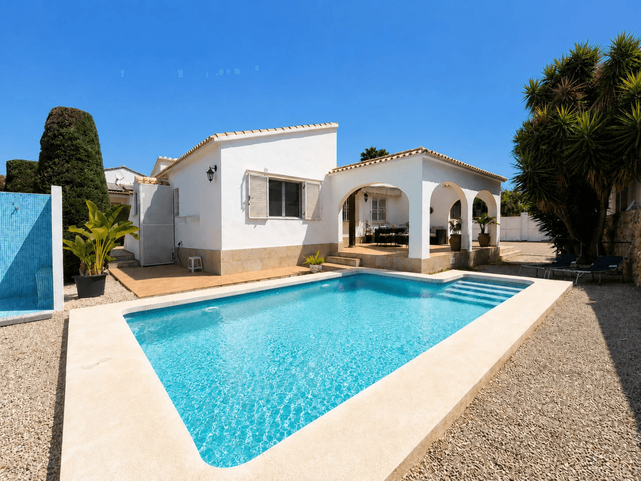 Villa de 4 dormitorios en una sola planta en el Montgó, Dénia