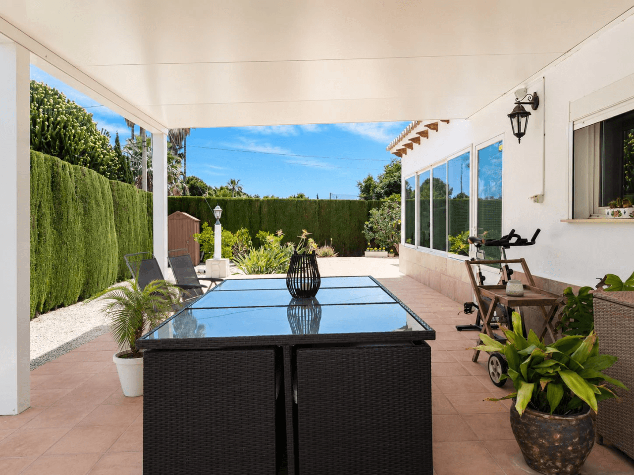 Villa de 4 dormitorios en una sola planta en el Montgó, Dénia