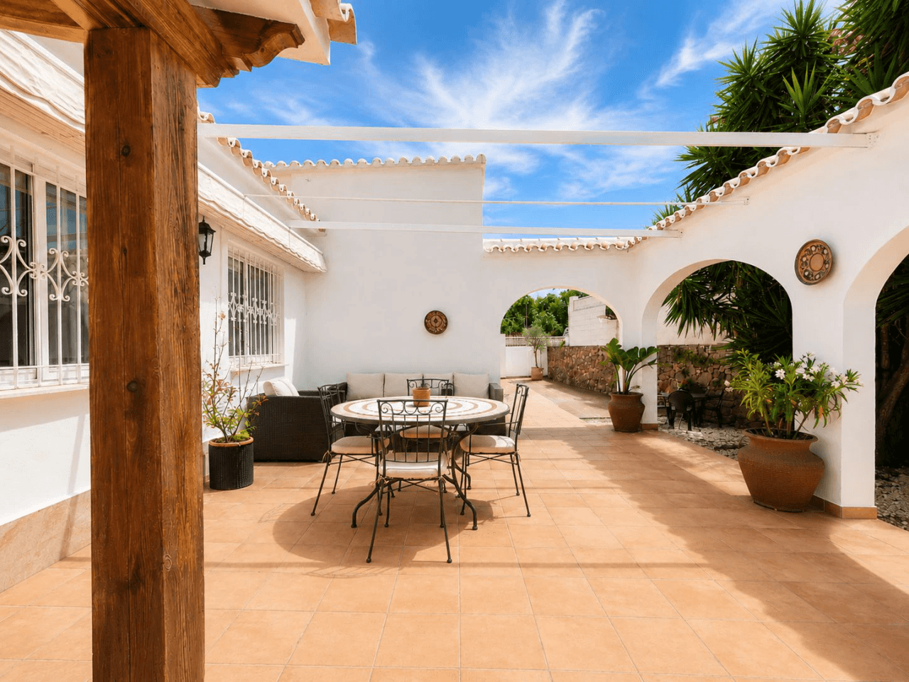 Villa de 4 dormitorios en una sola planta en el Montgó, Dénia
