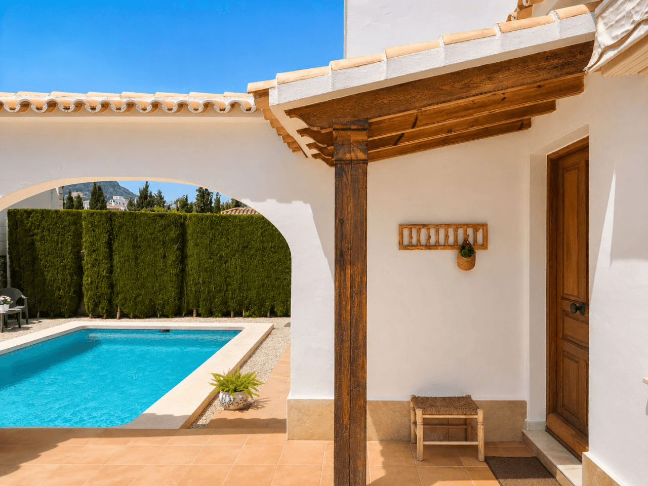 Villa de 4 dormitorios en una sola planta en el Montgó, Dénia