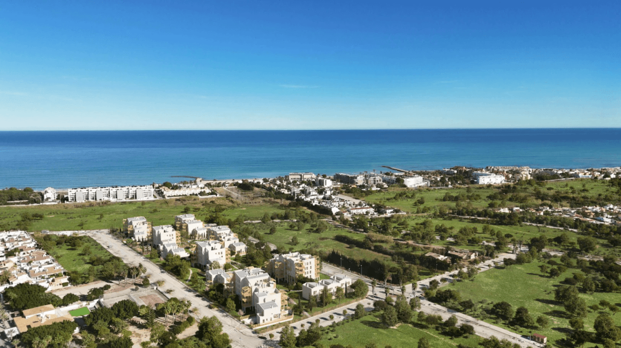Apartamentos de 1, 2 y 3 dormitorios de obra nueva en El Verger