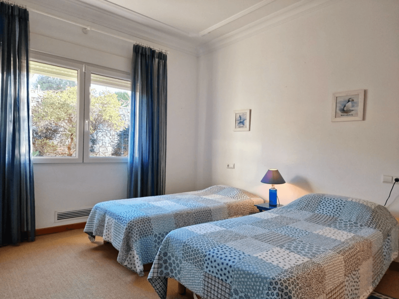 Gelijkvloerse villa met uitzicht op zee in Marquesa VI