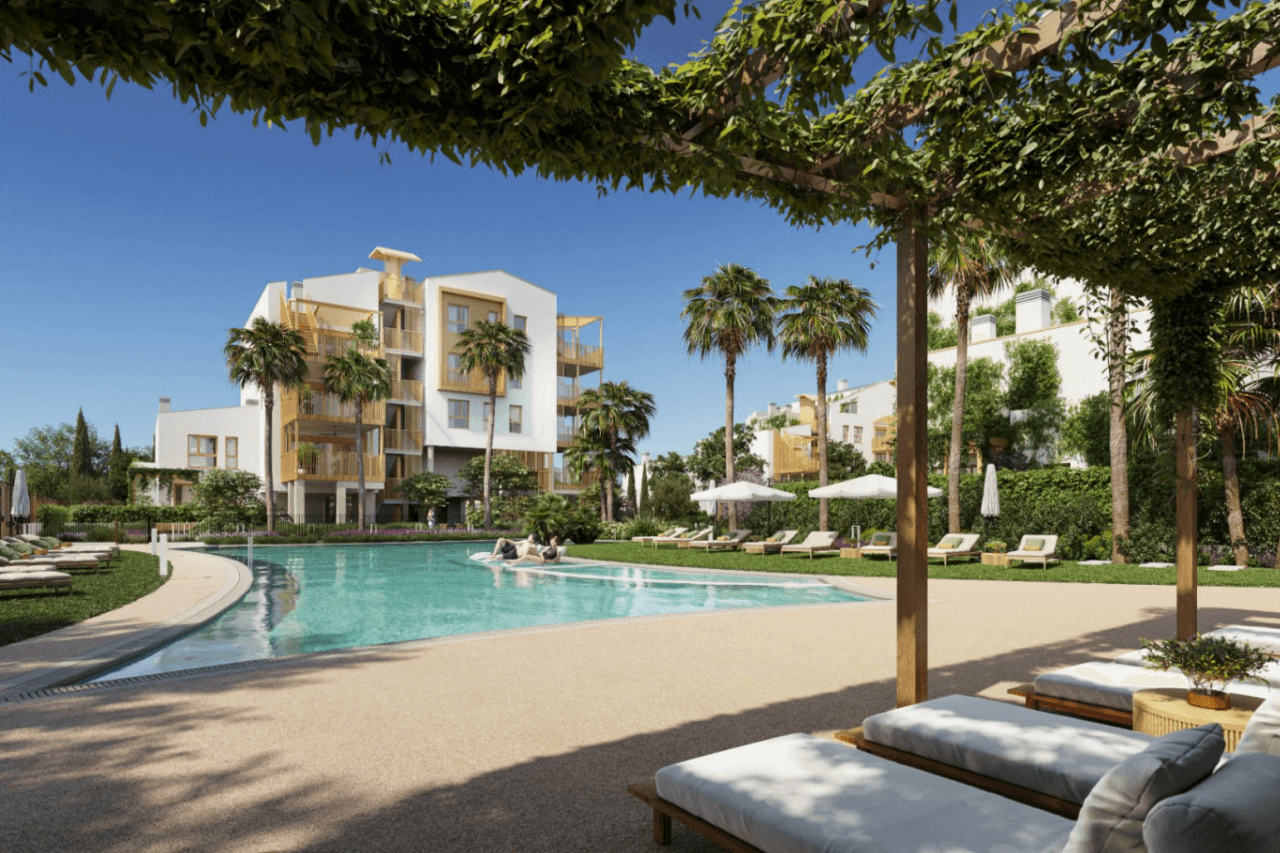 Apartamentos de 1, 2 y 3 dormitorios de obra nueva en El Verger